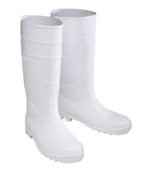 bottes de travail blanches pvc agroalimentaire